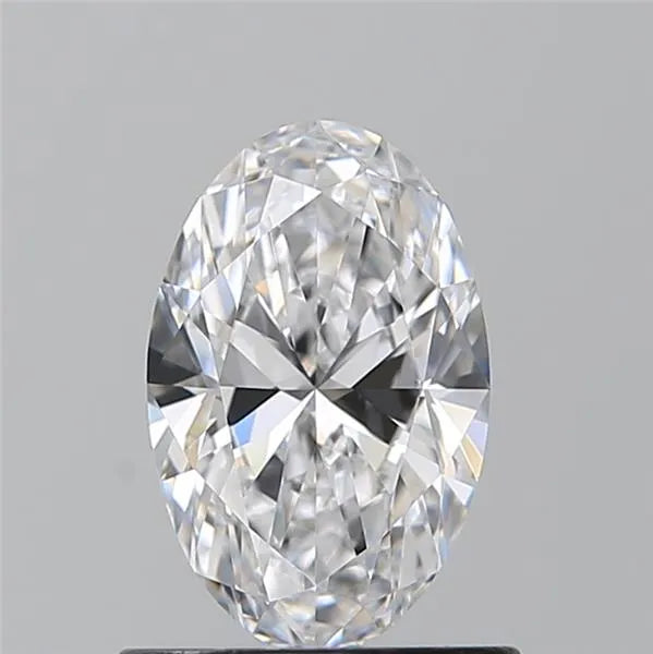 0.80ct Oval Natural Diamond (Colour D, Clarity VVS2, GIA Certified)