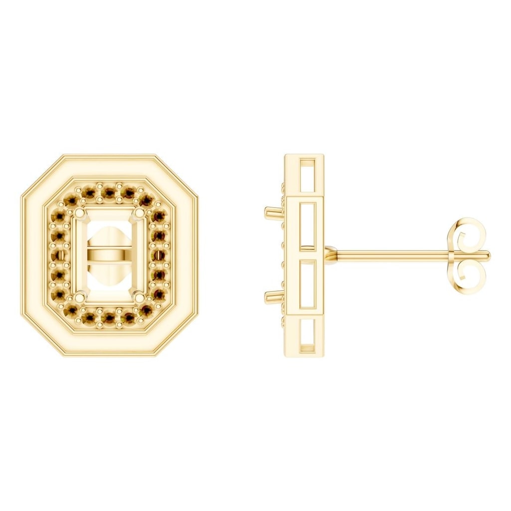 Earrings - Emerald