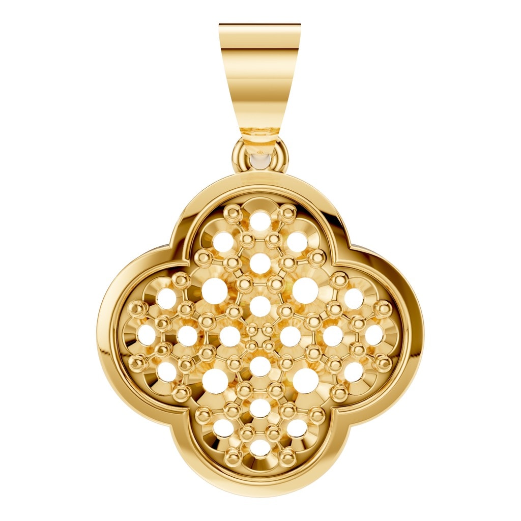 Diamond Pendant Default Title 18K Gold Mounting - ADM Antwerp Diamond Market