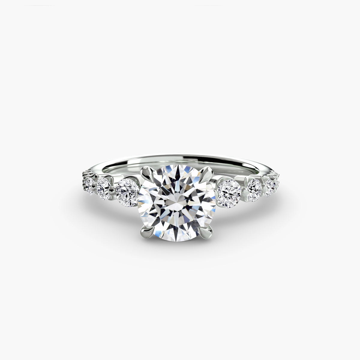De Cascade diamanten ring