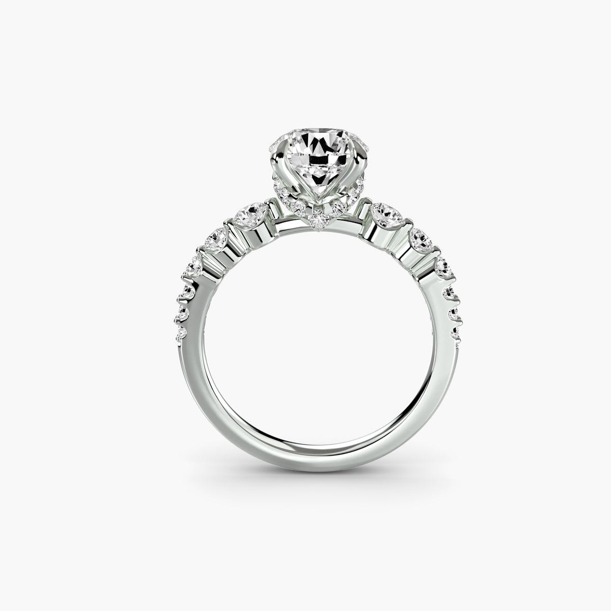 De Cascade diamanten ring