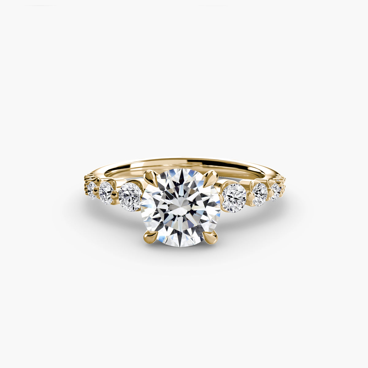 De Cascade diamanten ring