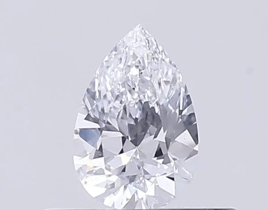 0.28ct Pear Lab Grown Diamond (Colour G, Clarity VS2, IGI Certified)