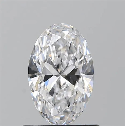 0.80ct Oval Natural Diamond (Colour D, Clarity VVS2, GIA Certified)