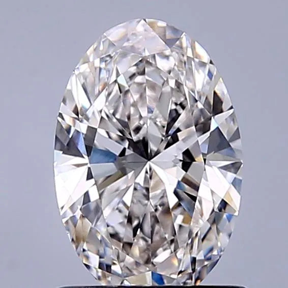 0.90ct Oval Lab Grown Diamond (Colour F, Clarity VVS2, IGI Certified)