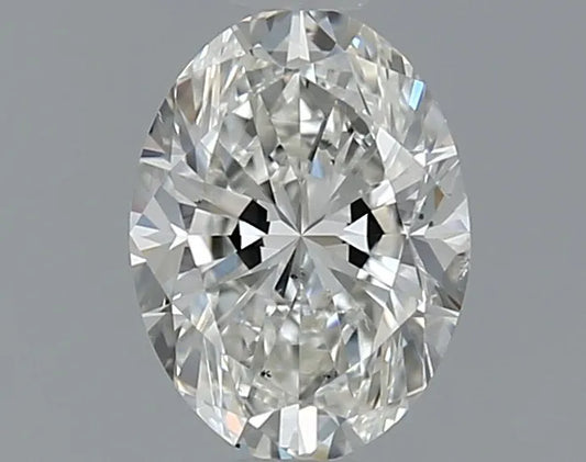0.90ct Oval Natural Diamond (Colour G, Clarity SI1, GIA Certified)