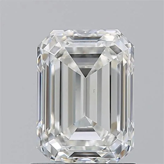 1.53ct Emerald Natural Diamond (Colour G, Clarity VS1, Cut VG, IGI Certified)