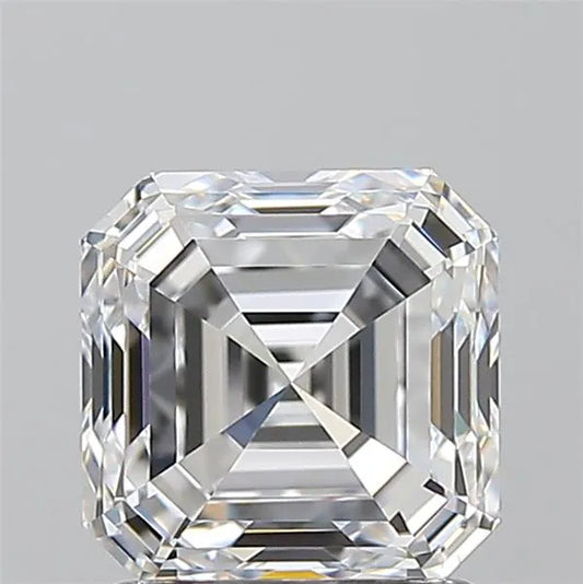 1.70ct Asscher Natural Diamond (Colour D, Clarity VVS2, GIA Certified)