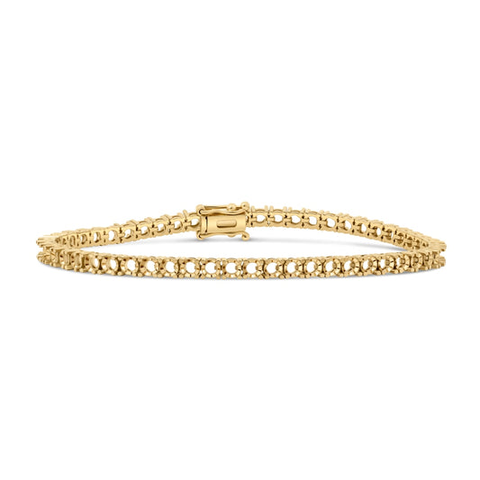 Bracelet - Round Default Title 18K Gold Mounting - ADM Antwerp Diamond Market