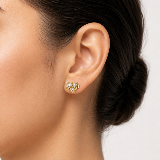 Earrings - Round - Antwerp Diamond Market