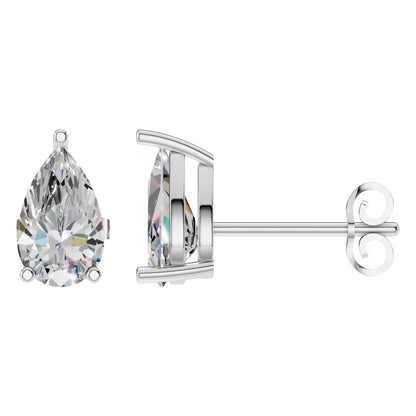 Solitaire Stud Earrings