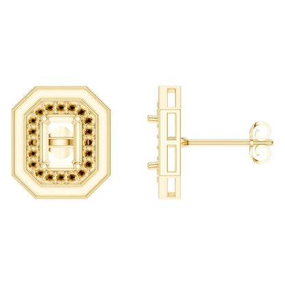 Earrings - Emerald