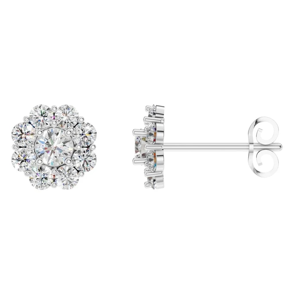 Cluster Earrings