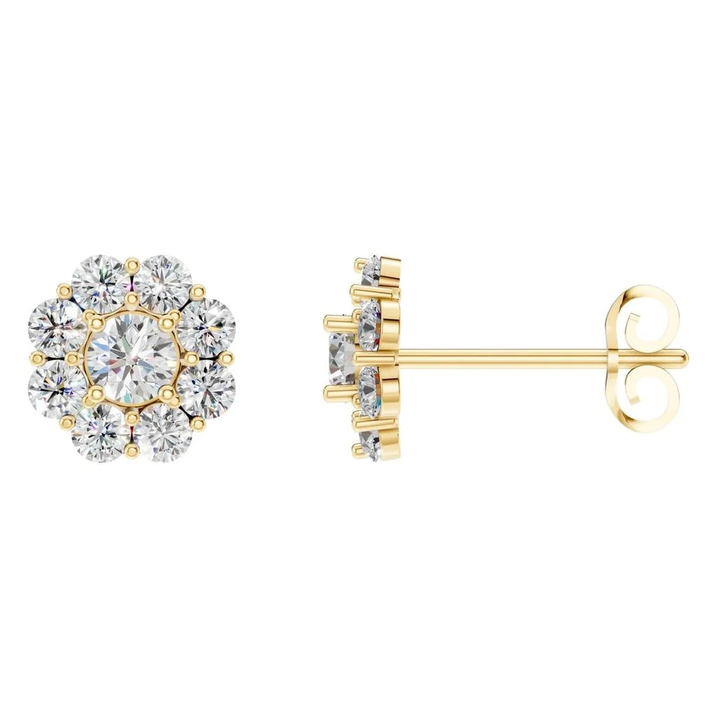 Cluster Earrings