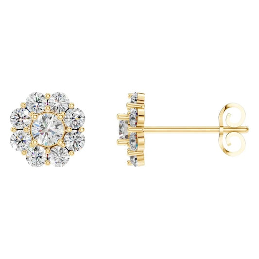 Cluster Earrings