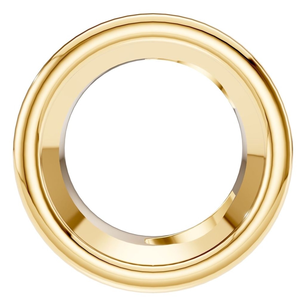 Pendant Round 18K Gold Mounting - ADM Antwerp Diamond Market