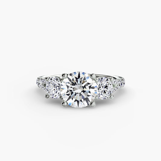 Completed Ring (Europe Size 46.75) Default Title 18K Gold Mounting - ADM Antwerp Diamond Market
