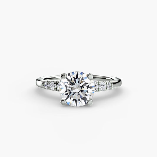 Completed Ring (Europe Size 53.25) Default Title 18K Gold Mounting - ADM Antwerp Diamond Market