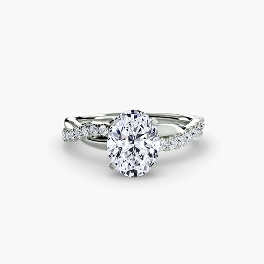Completed Ring (Europe Size 45.00) Default Title 18K Gold Mounting - ADM Antwerp Diamond Market