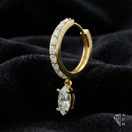 Accented Drop Earrings